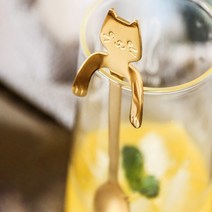 하이볼 머들러 홈카페 티스푼 홈텐딩 칵테일 바스푼 젓는숟가락 스텐 택1, 롱, 골드