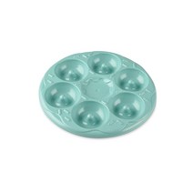 Nordic Ware Donut Bites 전자레인지 사용 가능한 팬 1/8 컵 구멍 6개 민트