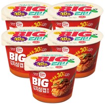 햇반컵반 BIG 김치삼겹덮밥, 325g, 5개