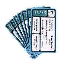 고주파실링기 100 17PCS Windows PC 참조 키보드 단축키 스티커 접착 데스크탑 라벨, [01] 7PCS