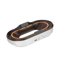 PS VR2 핸들 충전 도킹 스테이션 (표시기 포함) 2 무선 컨트롤러 베이스 용 듀얼 고속, 한개옵션1, 01 White