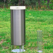 고정 강우량 측정기 200mm 구경 강수 반복식 우량계, 스테인리스 우량계(분할형)자유 직독 우량계
