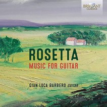 핫트랙스 GIUSEPPE ROSETTA - MUSIC FOR GUITAR/ GIAN LUCA BARBERO [로제타: 기타 음악 - 지안루카 바르베로]
