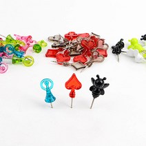 게시판 파티션 꾸미기 디자인 압정 압정꽂이, 1개, 비니(10P)