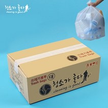 청소가좋다 재활용 비닐봉투 쓰레기봉투 배접봉투 대형 80L 1박스 500매, 배접대 고급형 76×94 80L 500매 흰색, 500개