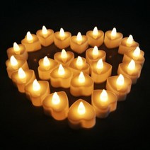 led양초추천 이케아초 led양초 led티라이트 led캔들 깜박이는 불꽃 없는 led Tealights 원격 제어 가정 저녁 식사 파티 크리스마스 장식을 위한 배터리 전원을 팩, 협동사, 리모콘 없음 A