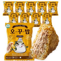 오꾸밥 참치마요 주먹밥, 100g, 10개