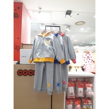 (쇼핑점) [코코리따] 공용/상하복 22 NEW만점 편하게 입기좋은 부드럽고 사랑스러운 상어가족 3SET #인기상하복 #아동트레이닝복 #봄트레이닝복 #핫템 #인기