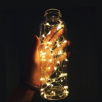 모던홀릭 와이어전구 LED 무드등, 와이어전구 USB타입 10M 화이트