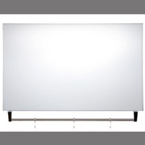 욕실수납장 미니플랩장(수건걸이) 플랩 쇼바장 W800 x H600 x D170, 아이보리(IV), 1개