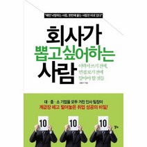 회사가 뽑고 싶어하는 사람, 상품명