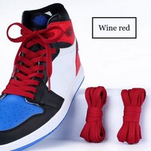 테니스 스트링 거트 에어 포스 신발 끈 스니커즈 캔버스 남성용 여성용 36 색상 농구화, 140cm, Wine red