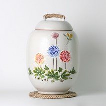 민들레 10kg 쌀독 잡곡통 소금항아리 현관소금