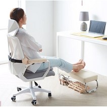 발받침대 책상 사무실발판 의자발받침 풋스툴, 핑크