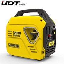 UDT 챔피온 500692-K 가솔린 인버터 발전기 최대출력 2.5kVA 4행정 저소음 엔진발전기
