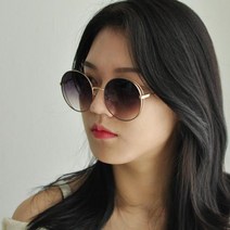 janey.jun 투라인 라운드 끌레르 그라데이션 선글라스