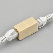 랜선 연장 젠더 유선랜 RJ-45 컴퓨터 인터넷 전화선 네트워크 선 연장 커넥터 커플러, 본상품선택