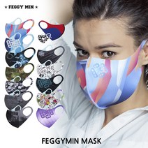 페기민 3D입체 향균마스크/연예인마스크 /여름 마스크, M, FMK325