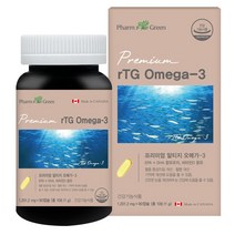 팜그린 프리미엄 rTG 오메가3 90캡슐 캐나다