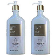 Bath and Body Works Inspire Joy 주니퍼 세이지 선물 세트 56.7g(2온스) 아로마테라피 로션 시어 버터와 비타민 E 포함 배쓰앤바디웍스