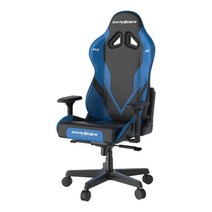 DXRacer G 시리즈 모듈 인체 공학적 사무실 경영진 비디오 게임 의자 | 4D 금속 팔걸이 교체 가능한 시트 쿠션 표준 블랙 (OH/GB001) 사무용 1262278, Black & Blue, Black & Blue
