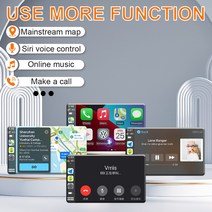 카플레이 동글 Vrriis 3.1 업그레이드 무선 카플레이 Cplay2air 애플 어댑터 동글 아우디 A3 A4 A5 A6 A7 Q, 04 A6