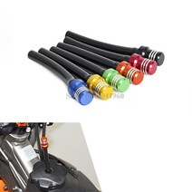 nicecnc 연료 탱크 air vent gas cap oil vent for honda crf250r crf450r for ktm 250 350 sx exc husqvarna t, 검은색