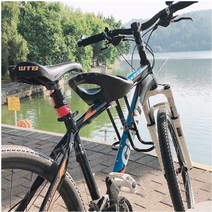 자전거유아안장 어린이 뒷좌석 후방 짐받이 시트 보조의자, 빔 두께 6-10CM의 차량에 적합