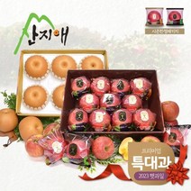 [산지애] 2023년 특대 햇사과(3.5kg) + 왕특대 햇배(4.7kg), 단품