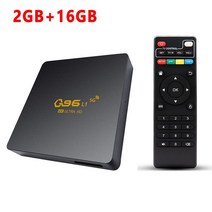 새로운 Q96 L1 스마트 TV 박스 안드로이드 10 Amlogic S905L2 쿼드 코어 24G 와이파이 4K UHD 셋톱 박스 4GB 64GB 플레이어 H265 스마트 IPTV, 7.영국 플러그  2GB16GB