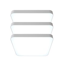 LED 뉴 시스템 방등 조명 전등 삼성 50W (3개 세트), 화이트