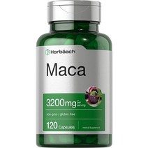 마카 뿌리 캡슐 3200 mg 120 알약 남성과 여성을위한 높은 효능 추출물이 아닌 GMO 및 글루텐 무료 포뮬러 호바흐