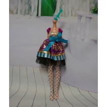 10cm 15cm 20cm 30 cm 인형옷 여왕 품질 드레스 몬스터링 높은 의류 세트, 1-옷만
