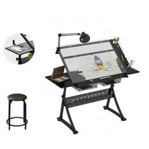 화판 그림 책상 드로잉 테이블 도면거치대 건축과 이젤