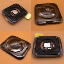 애플 워치 시리즈용 OEM 4 5 6 40MM 44MM 중간 프레임 실버 유리 홀더 후면 하우징 커버 수리, [08] SE 40m housing LTE