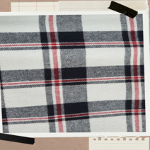 체크천왕 체크천 체크 원단(의류 침구 커튼 가방 스트라이프 자투리 타탄체크 식탁보) FUD359-검정