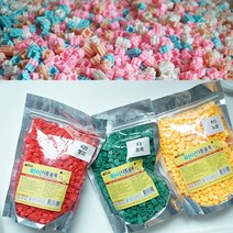 MYTOYS 마이 디폼블럭 1000개 대용량 리필팩 33색상, 3. 1000개 초록색