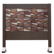 701-701 폭 120 x 높이 120 cm 월넛색 양면 동일 디자인 카페용 파티션 인테리어 파티션 칸막이 식당용 파티션. 비 규격 생산 가능