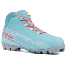SPINE SPIN 스마트 크로스컨트리 스키 부츠 여성용, Light Blue, 35 EU