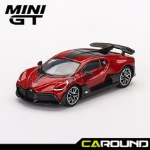 미니지티(503) 1:64 부가티 디보 - 레드 메탈릭