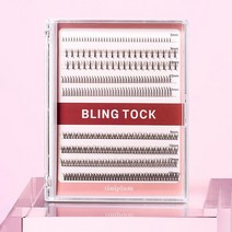 [대용량]블링톡 믹스 가닥속눈썹 324pcs 붙이기 인조 셀프연장 부분언더, 블링톡믹스 가닥속눈썹(단독제품)