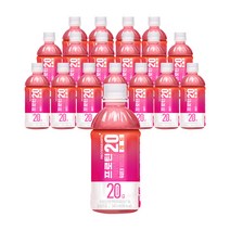 프로틴어스 프로틴20 워터 레드 340ml, 18개