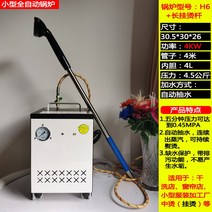 업소용 다리미 세탁소 다림질 스팀 산업용 보일러 부스터 의류 커튼 드라이 클리너 매장, H6 자동 펌핑 4000W + 긴  막대