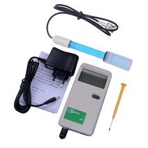 ph 측정기 lcd 디스플레이 수질 산도 테스터 모니터 수족관 풀 생물학 화학 플러그, ph 미터