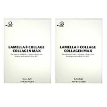 Techno Eight Lamella Collage Collagen Max 테크노 에이트 라멜라 콜라주 콜라겐 헤어팩 3g 10개입 2팩