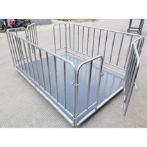 축사 저울 산업용전자저울 톤백저울 톤저울 가축용, (1x1.5M)