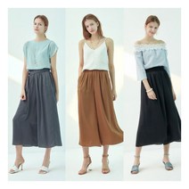 [제이애비뉴] 제이에비뉴 새틴와이드 팬츠 3종세트 PJ202F0301PT