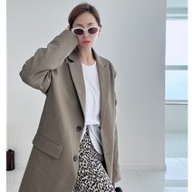 여성 봄 가을 자켓 재킷 블레이저 오버핏 대디핏 보크아빠쟈켓(오버핏)