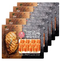 푸르미 반려견 어서와 이런간식 처음이지 건조 간식, 치킨미니닭갈비, 5개