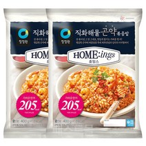 청정원 호밍스 직화해물 곤약볶음밥, 2개, 400g